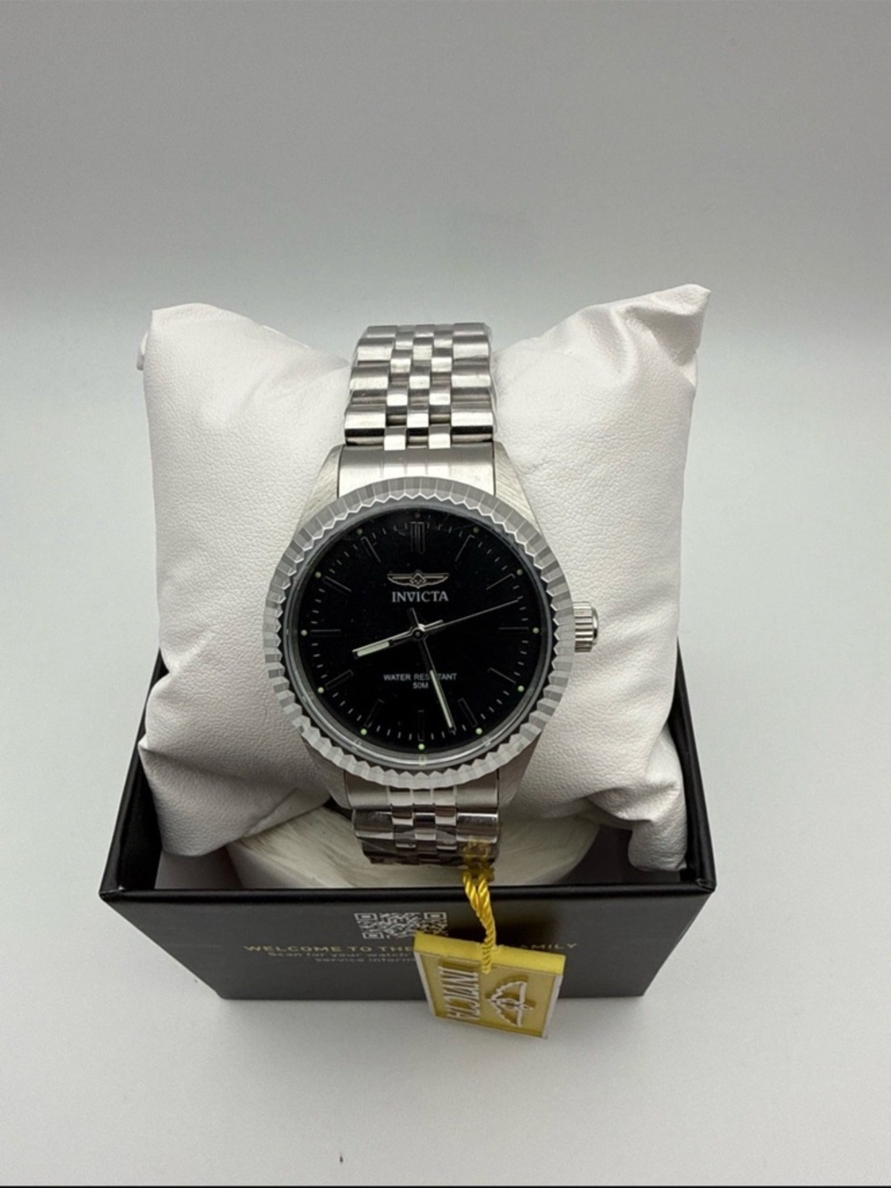 Invicta Lady 29395 Specialty Quartz 3 Hand 36mm Stainless Steel Watch